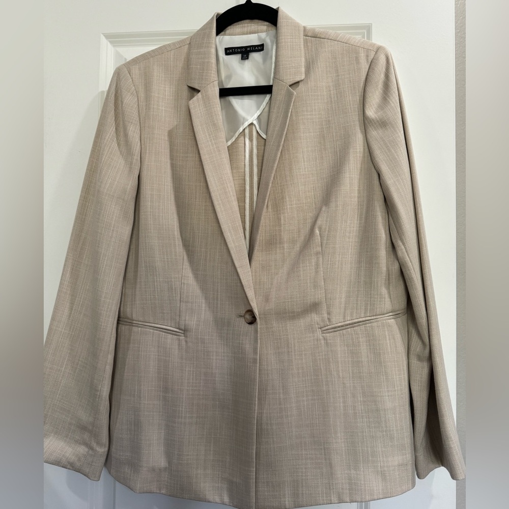 Taupe Antonio Melani blazer 14
